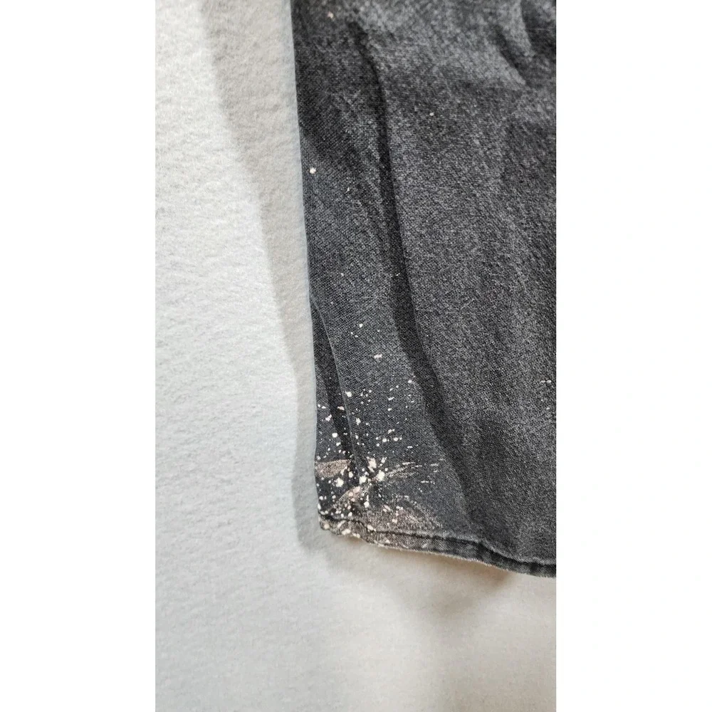 Dickies Jeans Mens 43x28 Black Denim Carpenter Workwear Distressed Grunge Skater